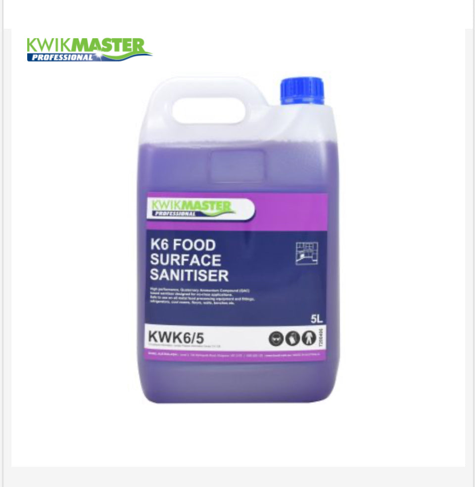 Sanitiser Food Grade 5L Bottle