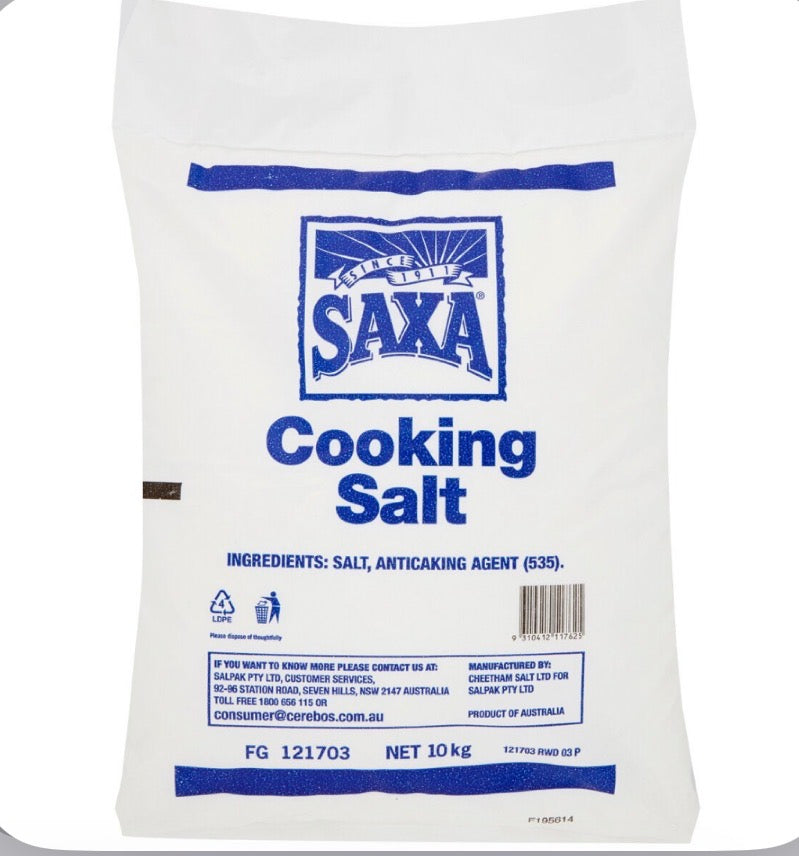 Salt Saxa Cooking 10kg