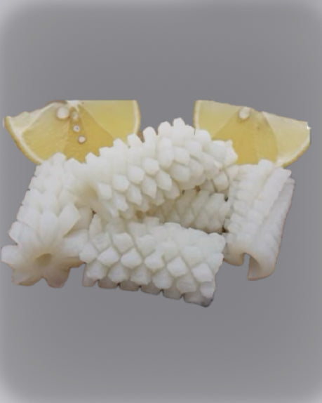 Frozen Squid - Fillet Pineapple Cut Box (5kg)