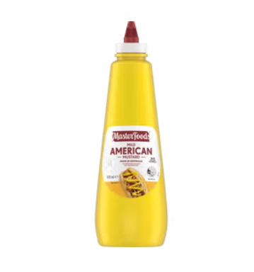 Mustard American Sqz M/Foods 920ml Each
