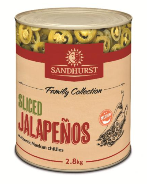 Shurst Jalapeno Sliced 6x2.8kg