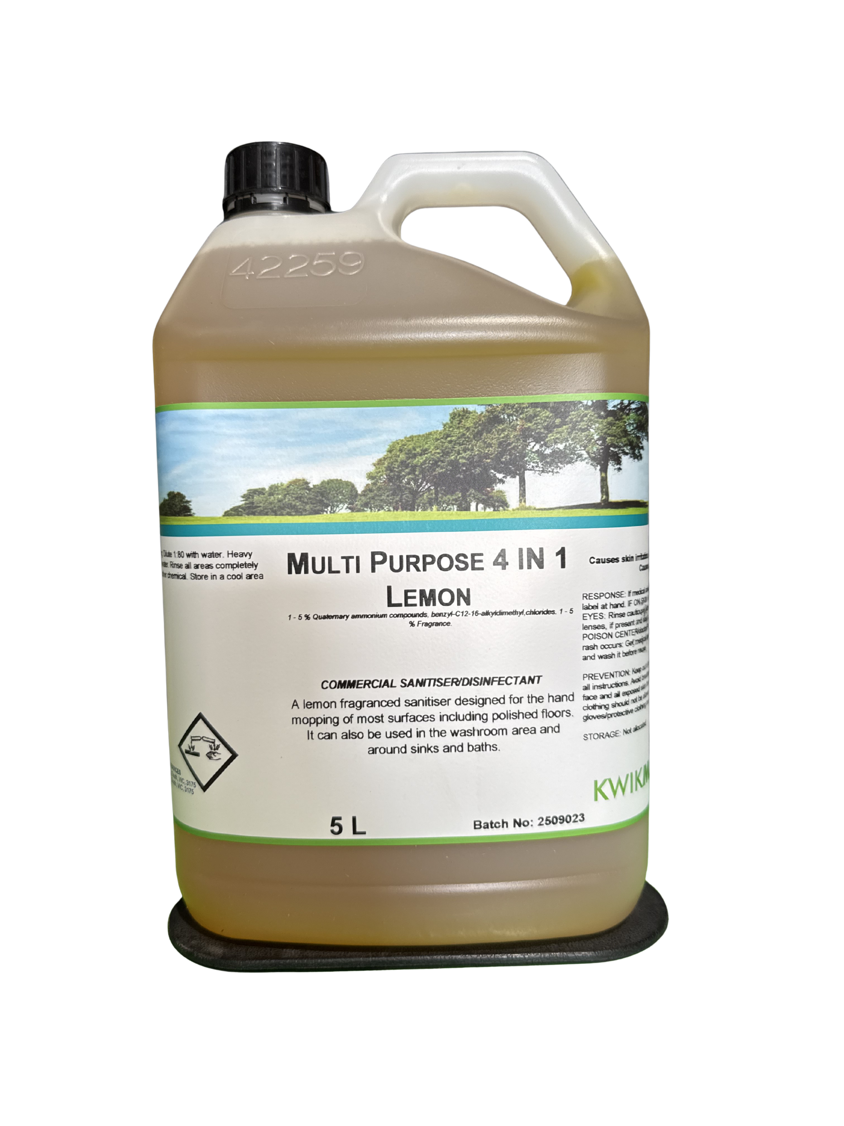 Multi Purpose Lemon 5lt Bottle (5lr)