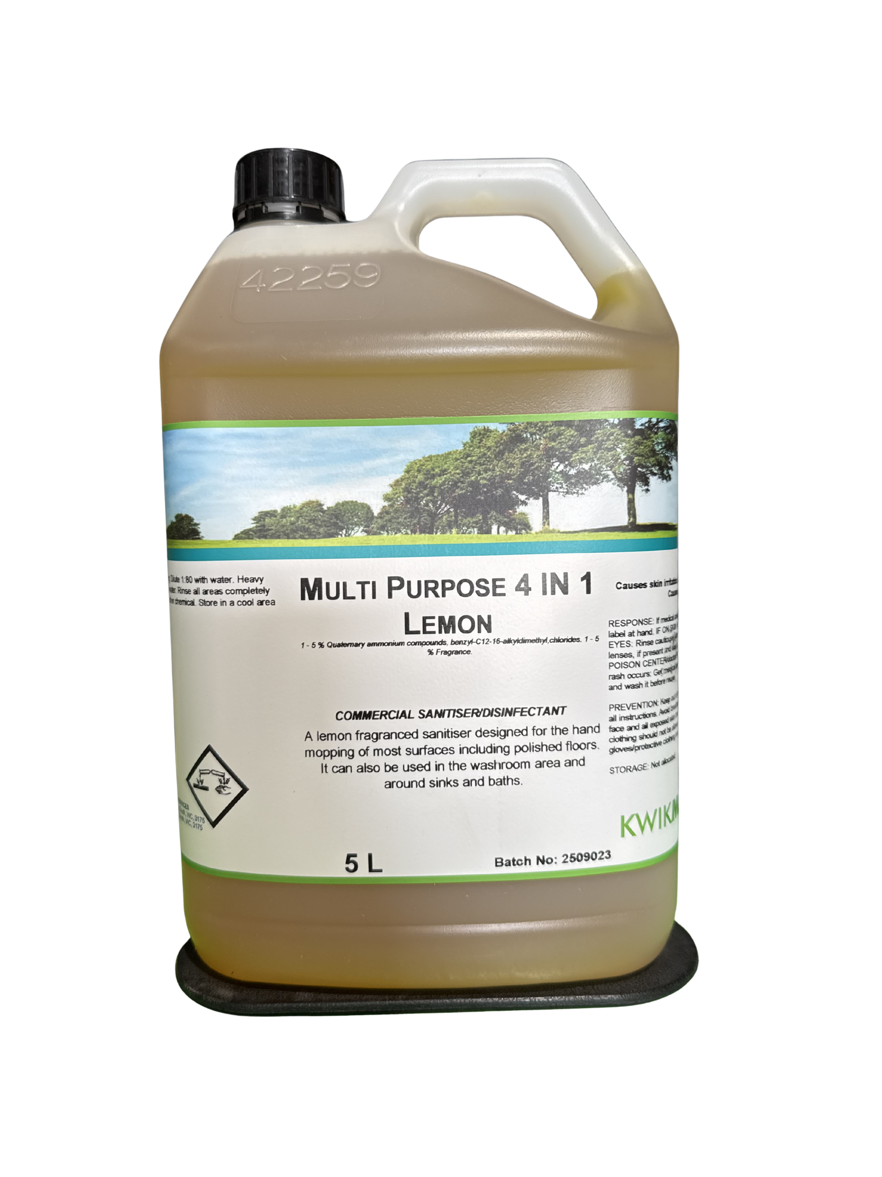 Multi Purpose Lemon 5lt Bottle (5lr)