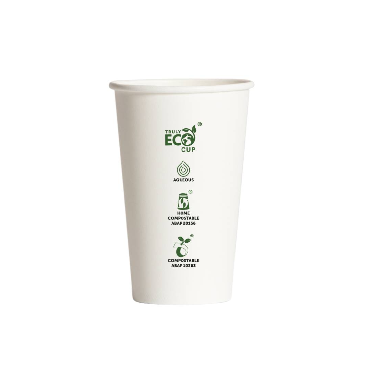 16oz Single Wall Cup White (50) Carton (1000)