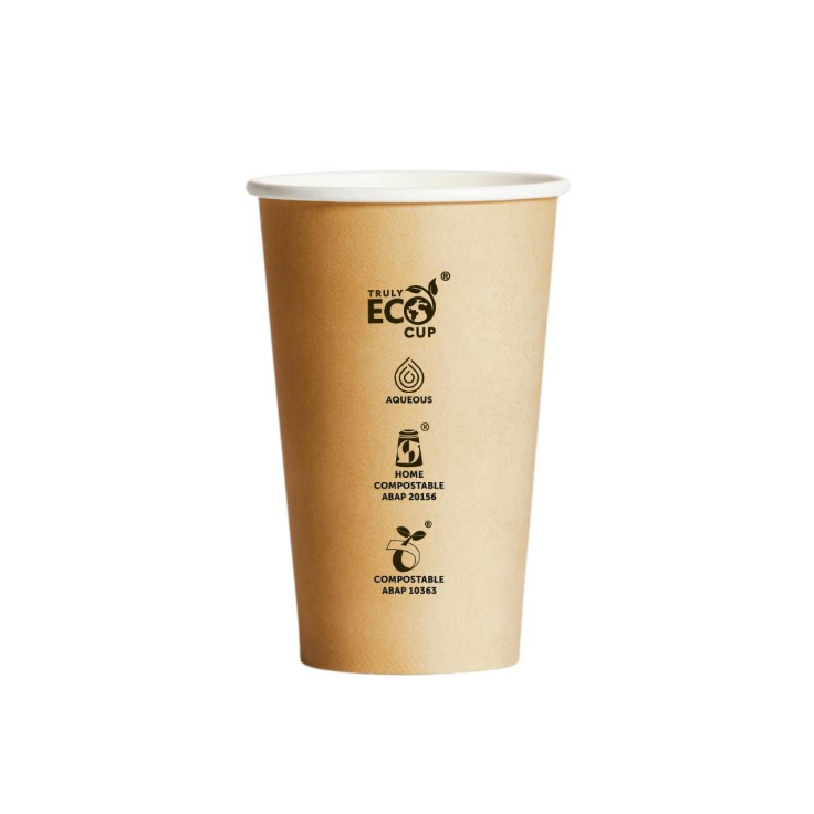 16oz Single Wall Cup Kraft Carton (1000)