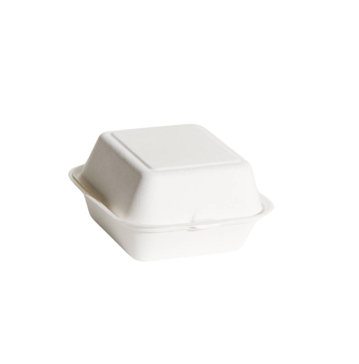 Burger Box Sugarcane Carton (400)