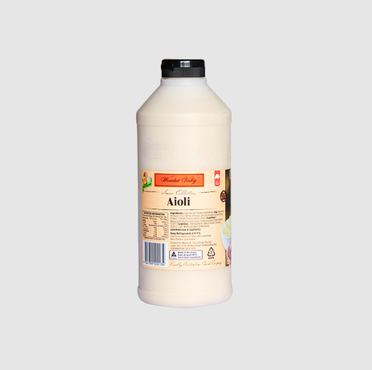 Aioli Sauce Wombat Valley Bottle (1kg)