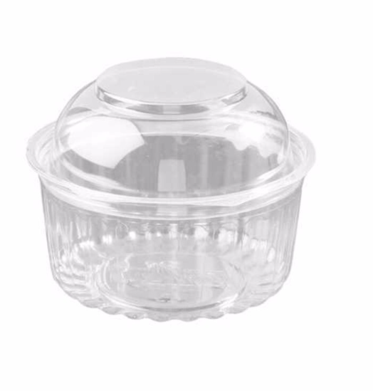Show Bowls - with Dome Lid 8oz 1 Sleeve (50 Pack)