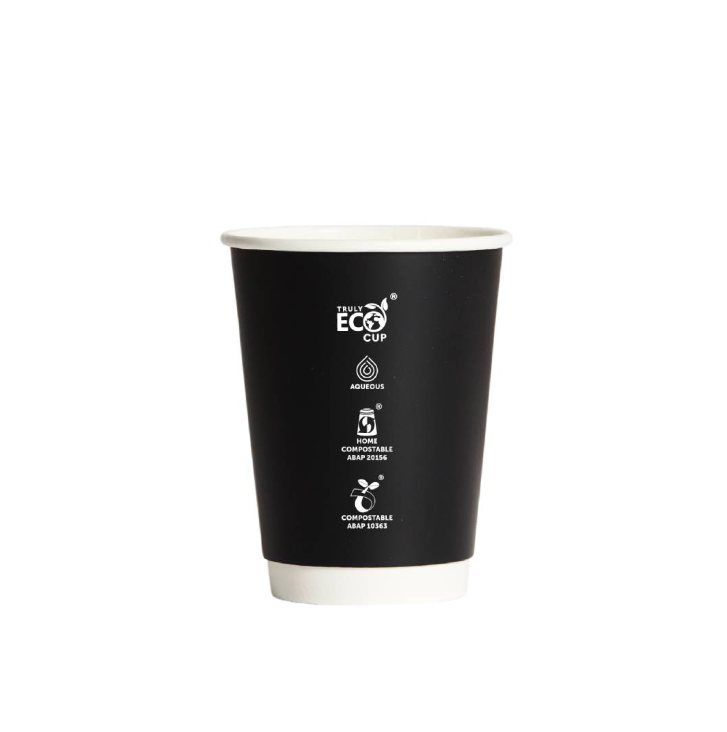 12oz Black Double Wall Cup Carton (500)