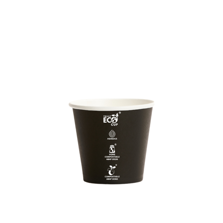 8oz UNI Single Wall Black (50) Carton (1000)