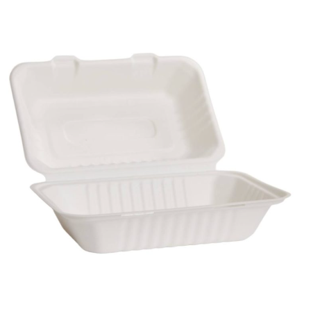 Snack Boxes - Sugar Cane Large 9x6" Carton (250)