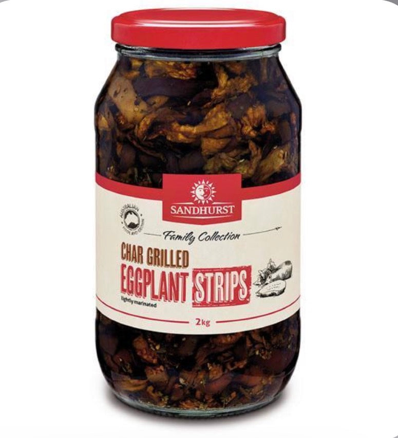 Eggplant Strips Char Grilled 1.7kg