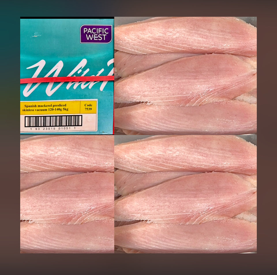 120-140gr Mackerel Pacific West (5kg) Box