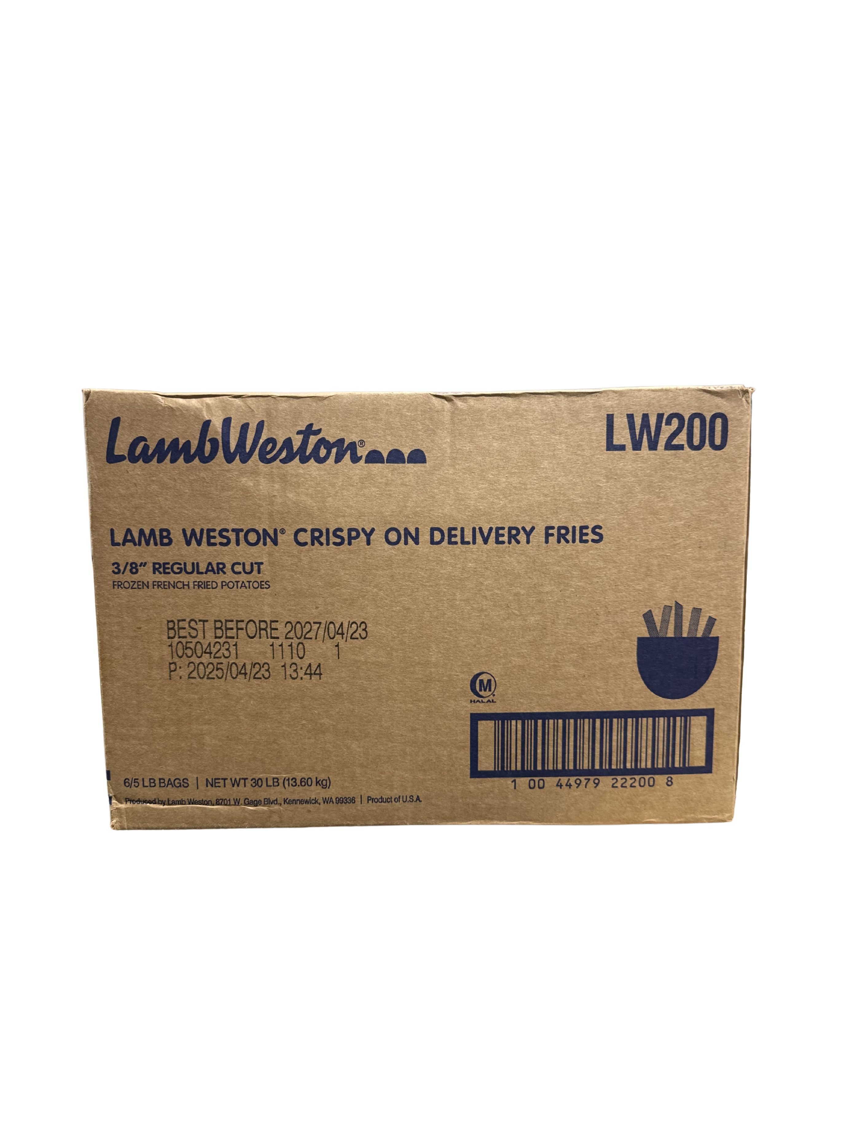 Lamb Weston - Fries Crispy On Delivery 10mm 6x2.27kg Box (6x2.27kg)