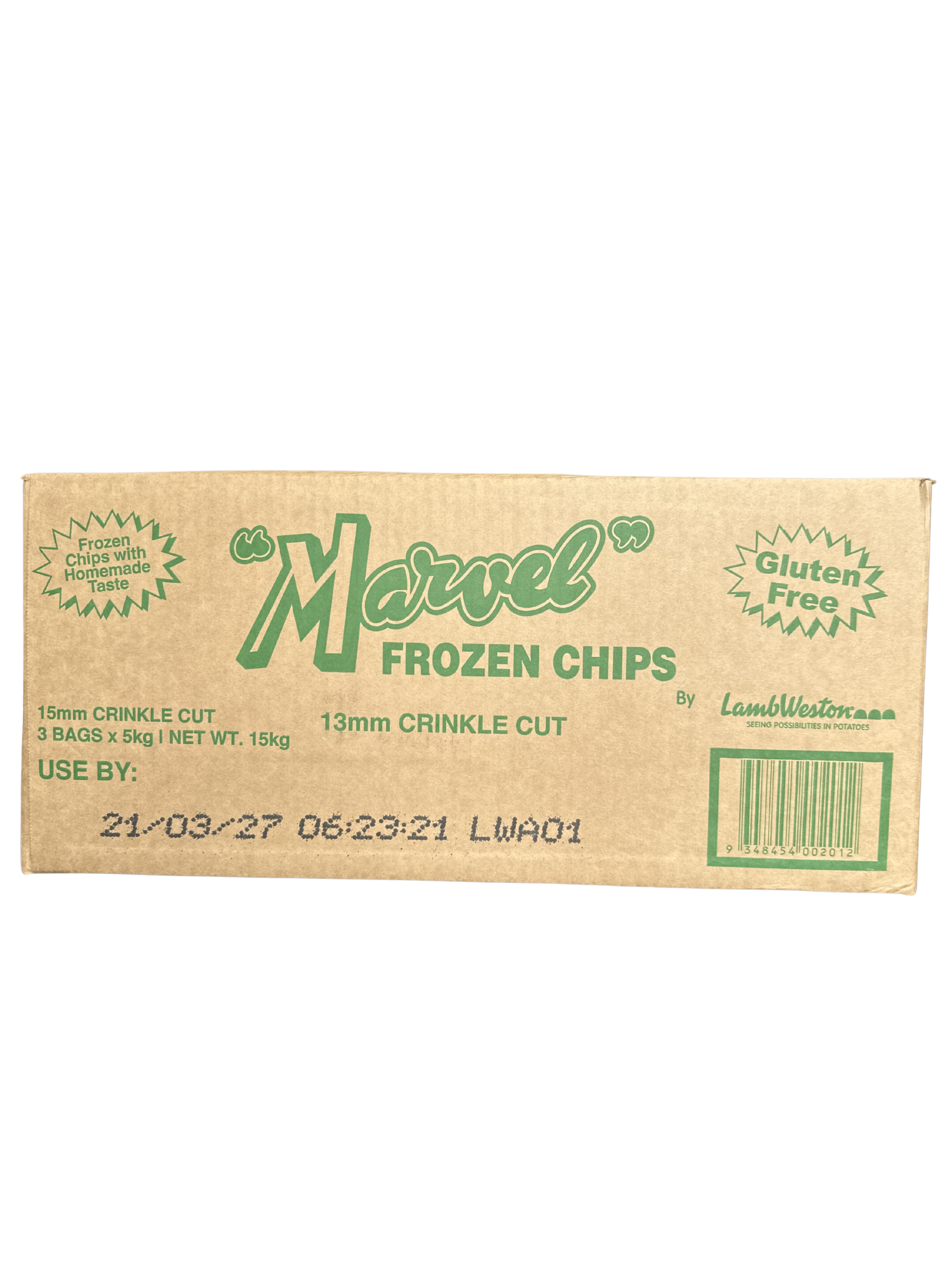 Chips - Crinkle Cut 13mm Marvel Box