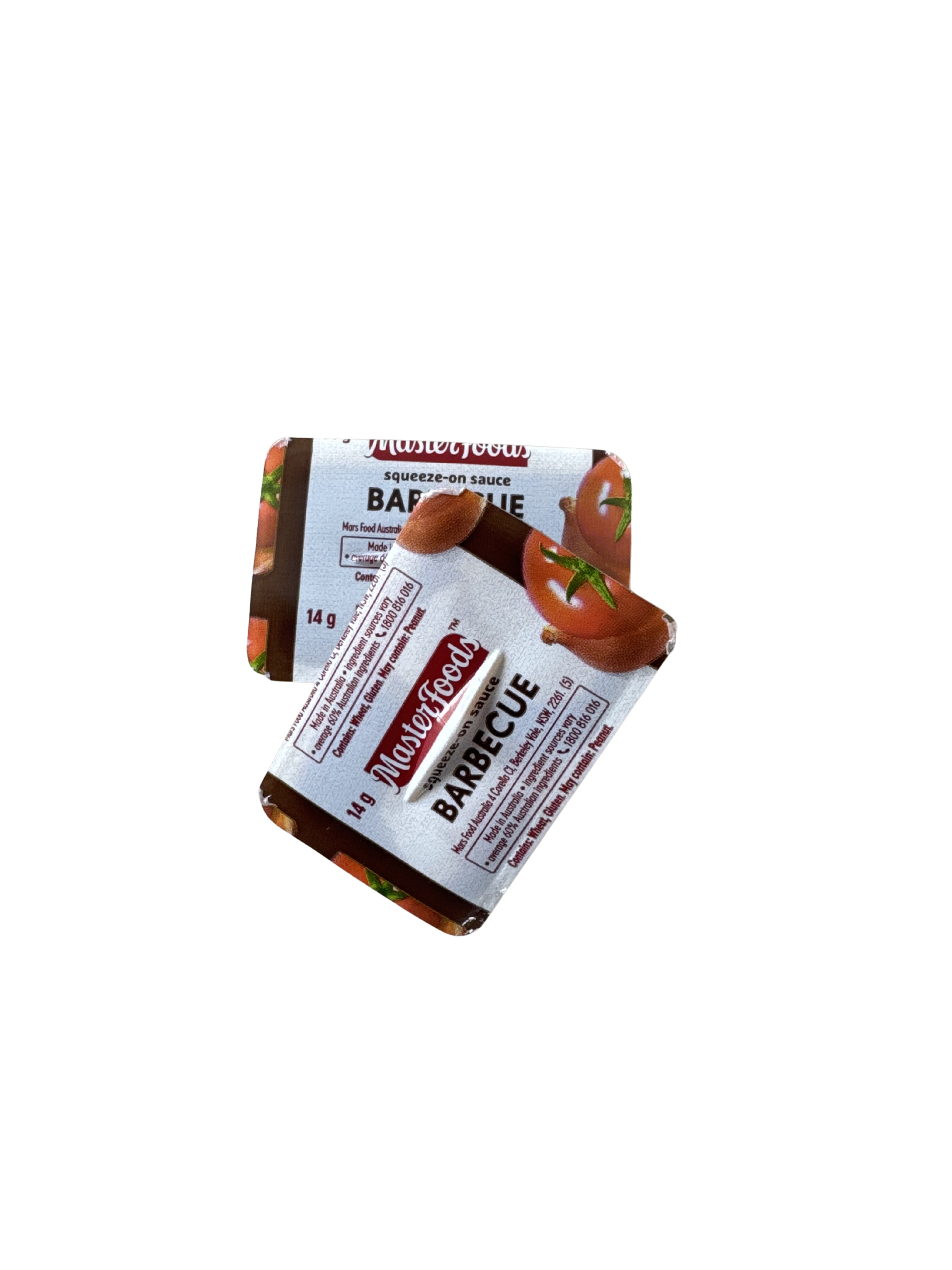 BBQ Sauce P/C 14Gm Masterfoods 100X1 Carton