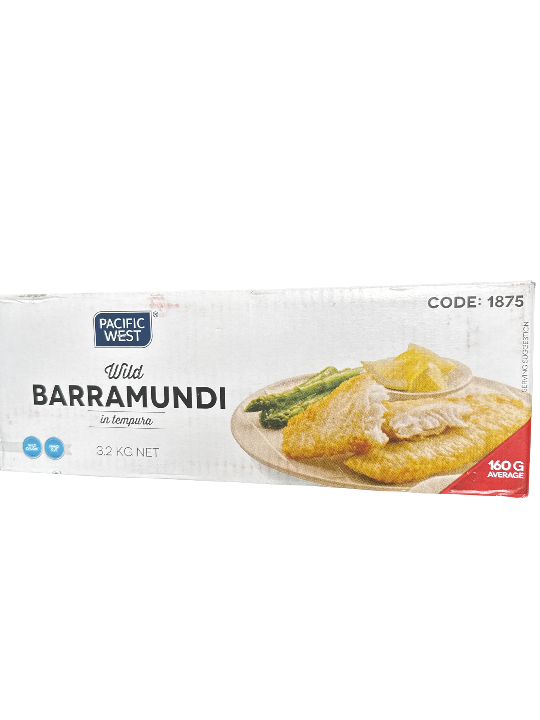 Barramundi Wild - Fillets Tempura (20X160G) Pac.West Box (20 x 160g)