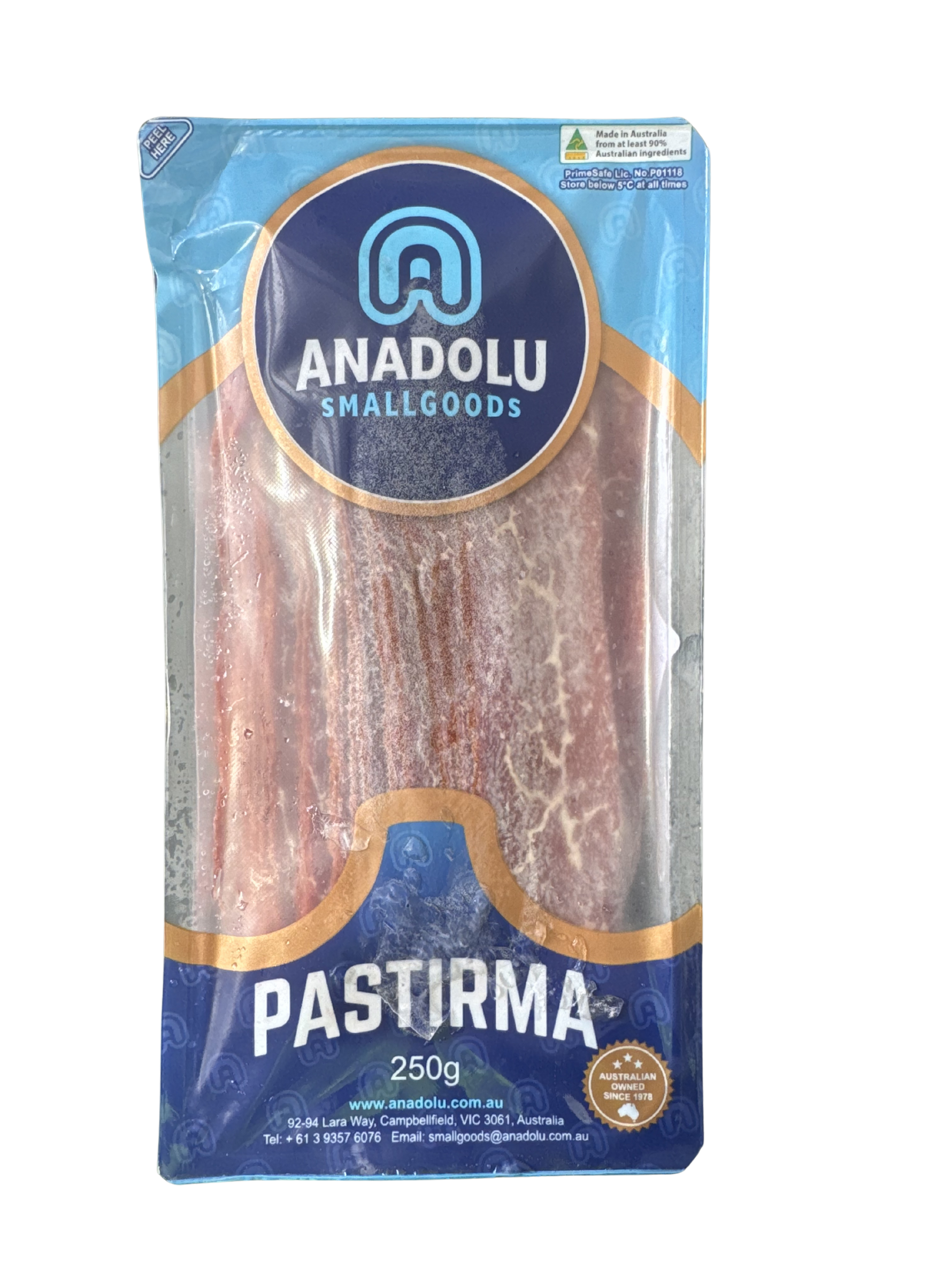 Beef Pastirma Each (250g)