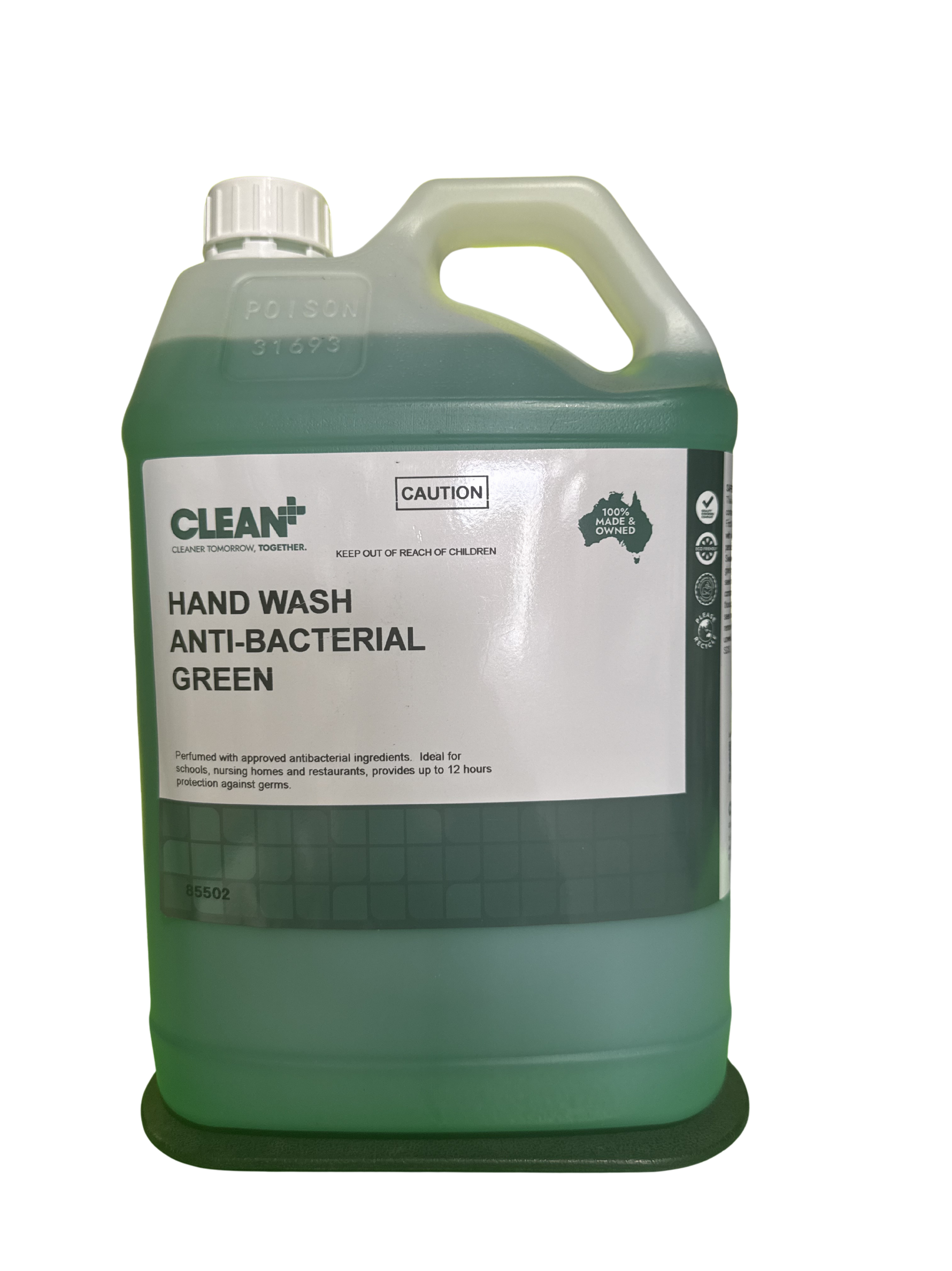 Hand Wash Green Antibac 5Ltr Each.