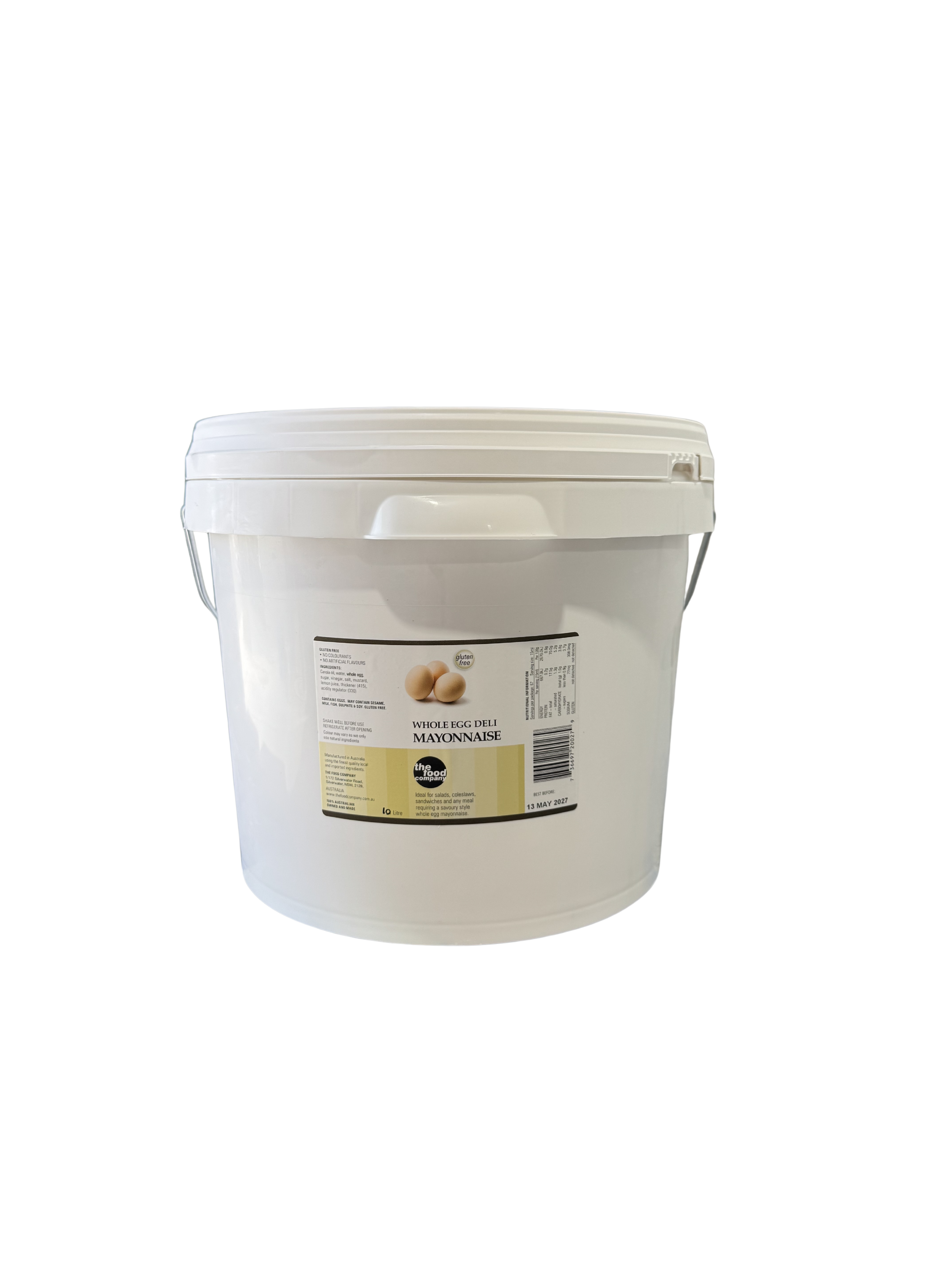 Mayonnaise Deli Style Whole Egg (10kg)