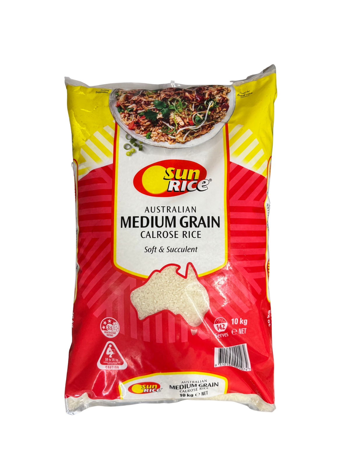 Sunrice White Medium Grain 10kg
