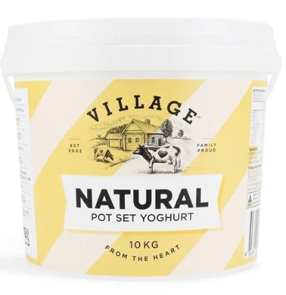 Yoghurt - Natural Village Unit (10kg)