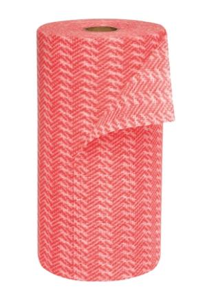 Wipes - Heavy Duty Red Chux Roll (30 x 45mm)