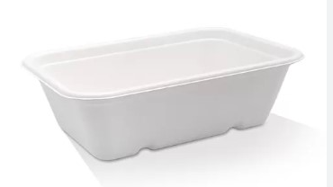 Sugarcane Rectangular Container 750ML (125) Box (500)