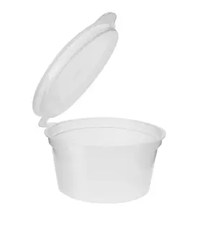 SAUCE CONTAINER WITH LID 1OZ (28cc) 2000'S Packet