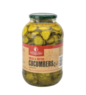 Sandhurst Bread & Butter Cucumbers Each (2kg)