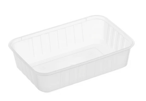 Ribbed 750Ml Container Freezer Grade 500P Pkt (50)