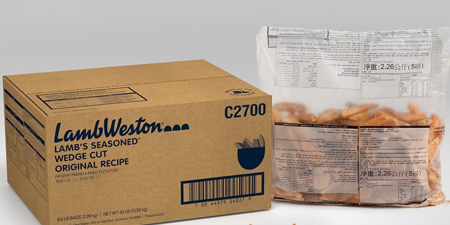 Potato Wedge Original 6*2.26Kg Lamb Weston Box