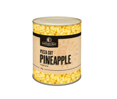 Pineapple - Pizza Cut Sandhurst Tin (A10)