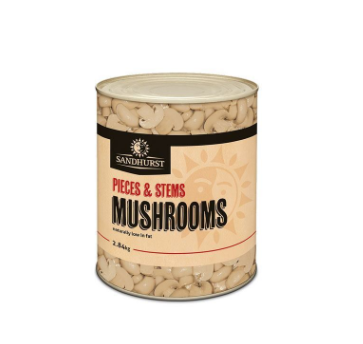 Mushrooms - Pieces & Stems Sandhurst Tin (A10)