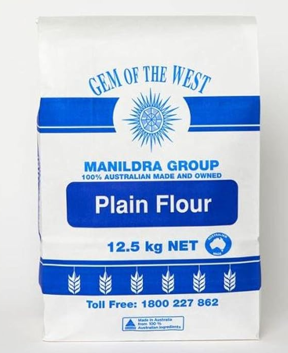 Flour Plain Gem Of The West 12.5Kgx1 Bag