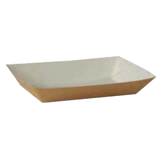 Hot Dog Trays Brown Cardboard Box (250)