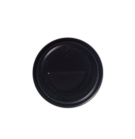 For 8-12-16oz cup Travel Lid Black pp (100) Box (1000)