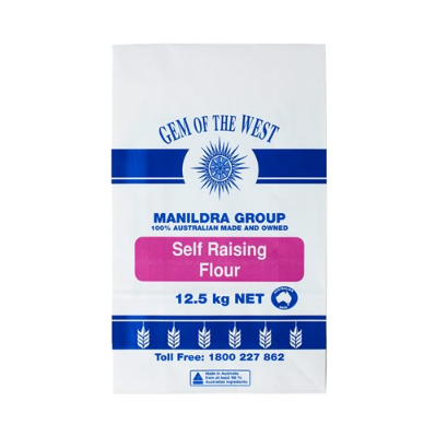 Flour - Self Raising Gem of the West 12.5Kg