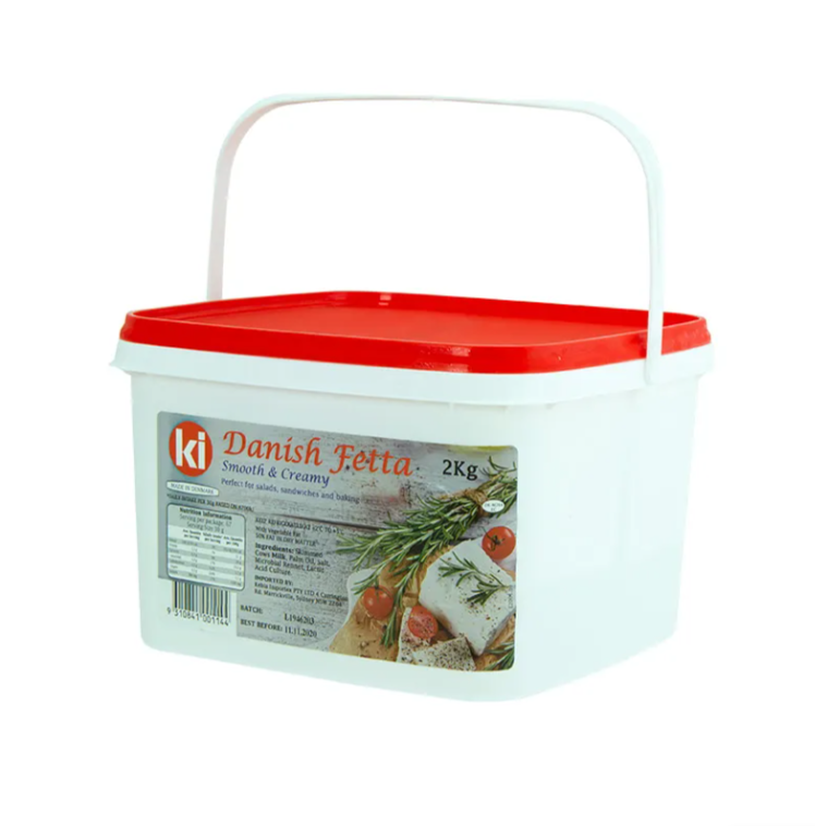 Feta - Danish Kebia Importex 2Kg Tub