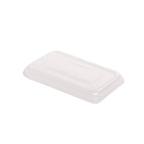 Lid Suit Sugarcane Rectangular Container (500/650) Sleeve (125)