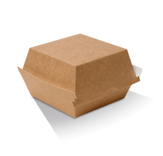 Burger Box Soft Cardboard Regular 102x105x80 Ctn (500)