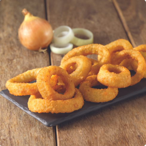 BEER BATTERED ONION RINGS FARM FRITES 6X1KG Box