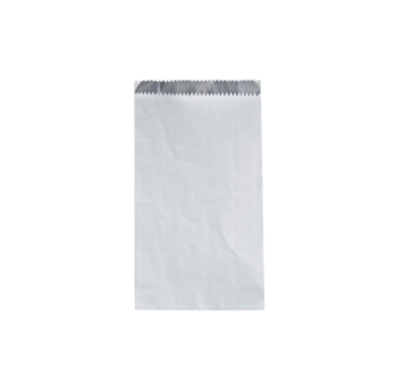 FOIL CHICKEN BAG - WHITE SMALL PLAIN 200*165MM 250'S Packet (250)