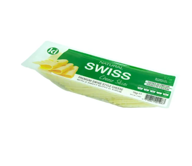 Cheese Swiss Slices Kebia Pack (1kg)