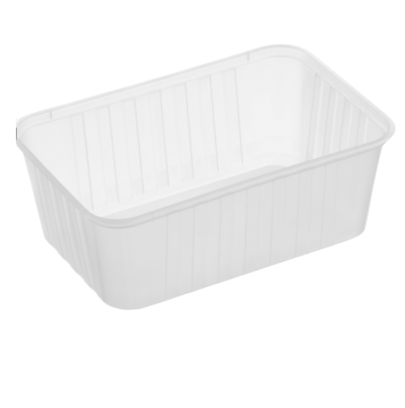 Containers - Rectangle Freezer Grade 1000ml Genfac Sleeve (50)