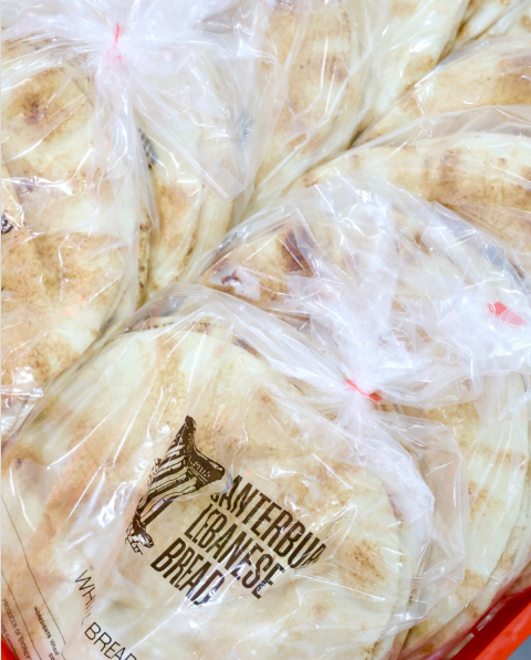 Bread - Lebanese Box 7x25 (175)