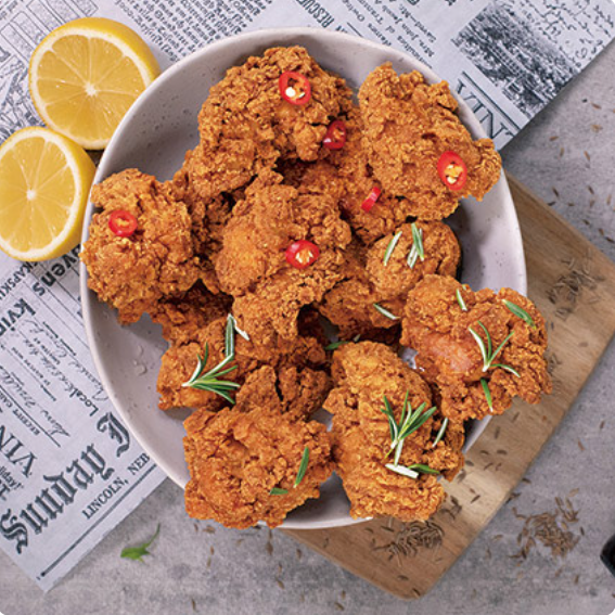 Hot & Spicy Chicken Pieces 2 x 2.5Kg