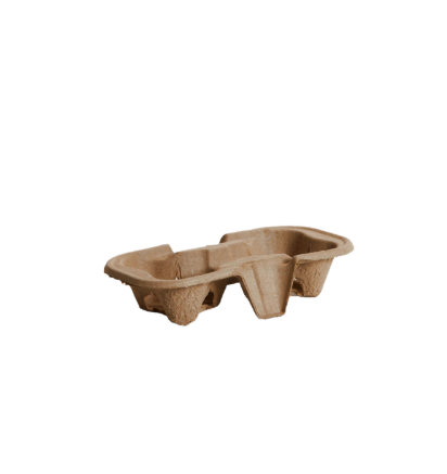 Coffee Cup Tray 2 Cups Egg Board (400)
