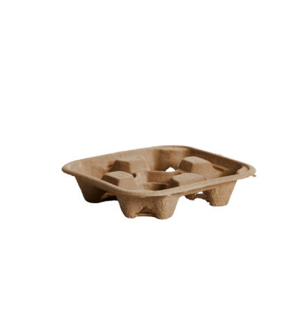Coffee Cup Tray 4 Cups Egg Board (300)