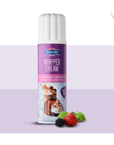 Whipped Cream Spray Each 500g